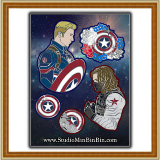 Cap & Winter Solider - Stickers Mini-Sheet
