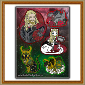 Thor & Loki 2 - Stickers Mini-Sheet