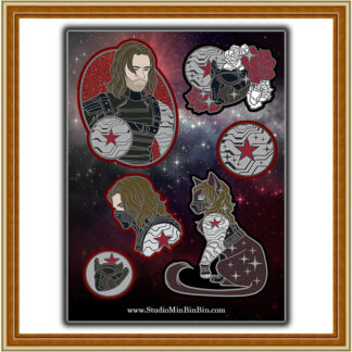 Winter Solider - Stickers Mini-Sheet