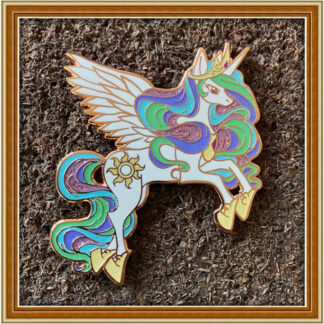 Princess Celestia - Patreon Pin July '24