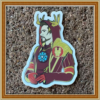 Tony Stark - Stag Iron Knight - Vinyl Sticker