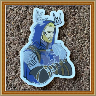 Captain America (Nomad) Stag Knight - Vinyl Sticker