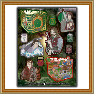 LotR One - Stickers Mini-Sheet