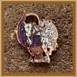 Last Unicorn Inkwell - Patreon Pin Aug '24