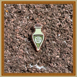Tiny Vial - Full Moon - Patreon Pin Sept '24