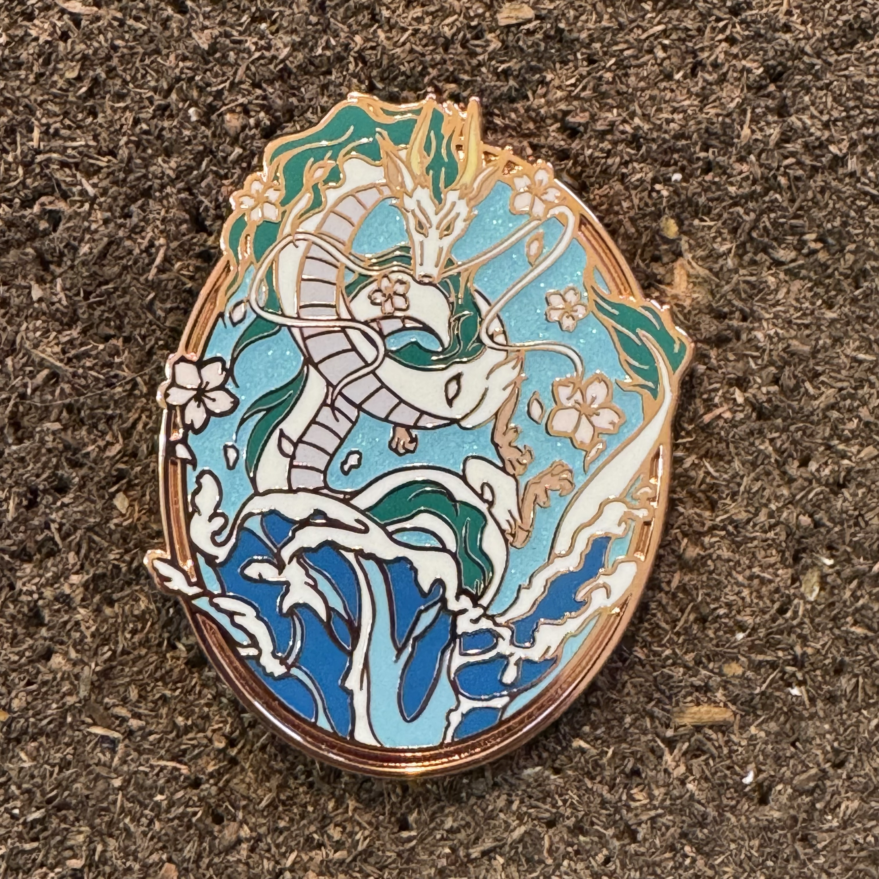 Haku - River Spirit - Patreon Pin Nov '24