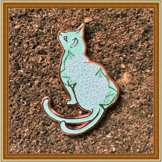 Nekomata - Hydrangea - Patreon Pin March '25