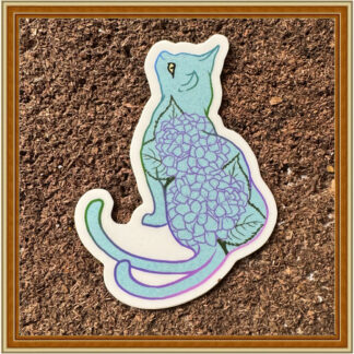 Nekomata - Hydrangea - Die-Cut Sticker - March '25