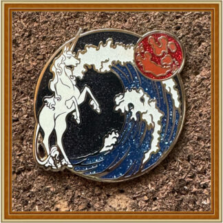 Last Unicorn - Red Moon - Patreon Pin April '25
